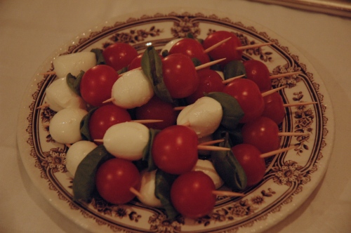 Tomat- og mozarellastick